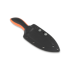 Spyderco Bill Moran Drop Point ハンティングナイフ, オレンジ色 FRN FB02POR
