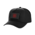 Spyderco Black Hat with Red Bug PVC Patch HAT19
