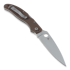 Spyderco Calypso Brown SPRINT RUN &ouml;sszecsukhat&oacute; k&eacute;s C54GPBN