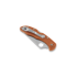 Spyderco Delica 4 Burnt Orange Sprint Run 折叠刀 C11FPBORE