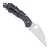 Spyderco Delica 4 sulankstomas peilis, Flat Ground, Wharncliff C11FPWCBK