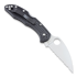 Spyderco Delica 4 折叠刀, Flat Ground, Wharncliff, spyderedge C11FSWCBK