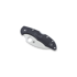 Spyderco Delica 4 folding knife, Flat Ground, Wharncliff, spyderedge C11FSWCBK