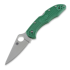 Spyderco Delica 4 FRN Flat Ground sulankstomas peilis