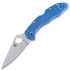 Spyderco Delica 4 FRN Flat Ground sulankstomas peilis