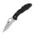 Spyderco Delica 4 Lightweight Thin Blue Line sulankstomas peilis C11FPSBKBL