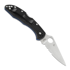 Spyderco Delica 4 Lightweight Thin Blue Line sulankstomas peilis C11FPSBKBL