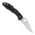 Spyderco Delica 4 Lightweight Thin Blue Line kääntöveitsi C11FPSBKBL