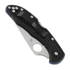 Spyderco Delica 4 Lightweight Thin Blue Line folding knife C11FPSBKBL