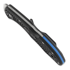 Spyderco Delica 4 Lightweight Thin Blue Line kääntöveitsi C11FPSBKBL