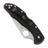 Spyderco Delica 4 Lightweight Thin Red Line folding knife C11FPSBKRD