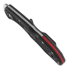 Spyderco Delica 4 Lightweight Thin Red Line 折叠刀 C11FPSBKRD