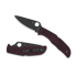 Spyderco - Endela Burgundy Lgtw CTS-PD#1 Sprint Run