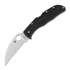 Spyderco Endela Wharncliffe 折叠刀, spyderedge, 黑色 C243FSWCBK