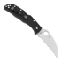 Spyderco Endela Wharncliffe sulankstomas peilis, spyderedge, juoda C243FSWCBK
