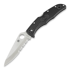 Spyderco Endura 4 折叠刀, FRN, 黑色, 锯齿刀片 C10PSBK