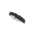 Couteau pliant Spyderco Endura 4, FRN, noir, lame &agrave; dents C10PSBK