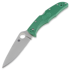 Navaja Spyderco Endura 4, FRN, Flat Ground, verde C10FPGR