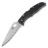 Spyderco Endura 4 sulankstomas peilis, FRN, Spyder-edge C10SBK