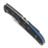 Spyderco Endura 4 Lightweight Thin Blue LIne sulankstomas peilis C10FPSBKBL