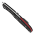Spyderco Endura 4 Lightweight Thin Red LIne 折叠刀 C10FPSBKRD