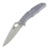 Складной нож Spyderco Endura Gray Super Blue SPRINT RUN C10FPGYE