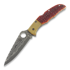 Spyderco Endura Orange Jigged Bone SPRINT RUN 折叠刀 C10JBOP