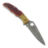 Spyderco Endura Orange Jigged Bone SPRINT RUN 折叠刀 C10JBOP