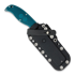 Nuga Spyderco Enuff 2 Blue K390 Leaf FB31PBL2K390