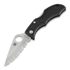 Spyderco Ladybug 3 kääntöveitsi, FRN, spyderedge, musta LBKS3