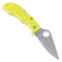 Spyderco Ladybug 3 折叠刀, FRN, 黄色 LYLP3