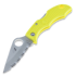 Spyderco Ladybug 3 kääntöveitsi, FRN, keltainen, combo terä LYLS3