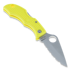 Spyderco Ladybug 3 sulankstomas peilis, FRN, geltona, dantytas LYLS3