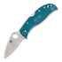 Spyderco LeafJumper, Blue, Lightweight, K390, SpyderEdge C262SBLK390