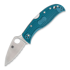 Spyderco LeafJumper, Blue, Lightweight, K390, SpyderEdge C262SBLK390