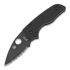 Складной нож Spyderco Lil Native Compression Lock, spyderedge, чёрный C230GSBBK