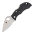 Spyderco Manbug, Black, Lightweight, Leaf MBKLFP