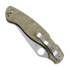 Spyderco Military 2 Cru-Wear 折叠刀, Brown Canvas Micarta C36MPCW2
