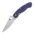 Spyderco Military CPM S110V Dark Blue G-10 folding knife C36GPDBL