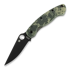 Spyderco - Military, Digital Camo, musta