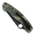 Spyderco Military k&auml;&auml;nt&ouml;veitsi, Digital Camo, musta C36GPCMOBK