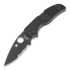 Spyderco Native 5 sulankstomas peilis, juoda, dantytas C41PSBBK5