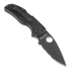 Coltello pieghevole Spyderco Native 5, nero, dentatura lama C41PSBBK5