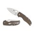 Spyderco - Native 5 Brown Canvas Micarta CPM CRU-WEAR