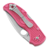 Spyderco Native 5 sulankstomas peilis, pink C41PPN5