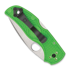 Spyderco Native 5 Salt Green LC200N &ouml;sszecsukhat&oacute; k&eacute;s C41PGR5