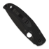 Spyderco Native Chief, Black, Lightweight, Black Blade, Combo Edge C244PSBBK