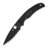 Spyderco Native Chief, Black, Lightweight, Black Blade, SpyderEdge C244SBBK