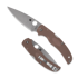 Spyderco - Native Chief Lightweight Brown CPM 15V Sprint Run