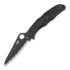 Складной нож Spyderco Pacific Salt 2, spyderedge, чёрный C91SBBK2
